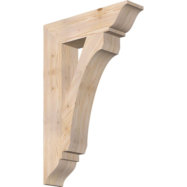 Ekena Millwork Legacy Traditional Smooth Bracket, Douglas Fir, 5 1/2"W x 24"D x 36"H BKT06X24X36LEC01SDF - main